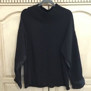 Elliot Lauren Women’s Black Wool Blend Sweater Size XL EUC